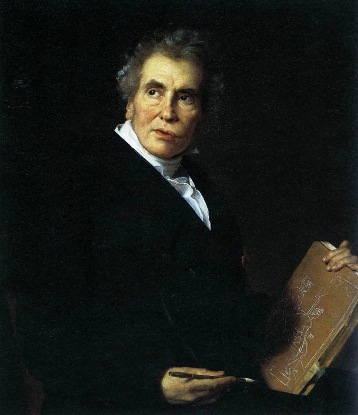 Ritratto di Jacques - Louis David, Museo del Louvre, Parigi